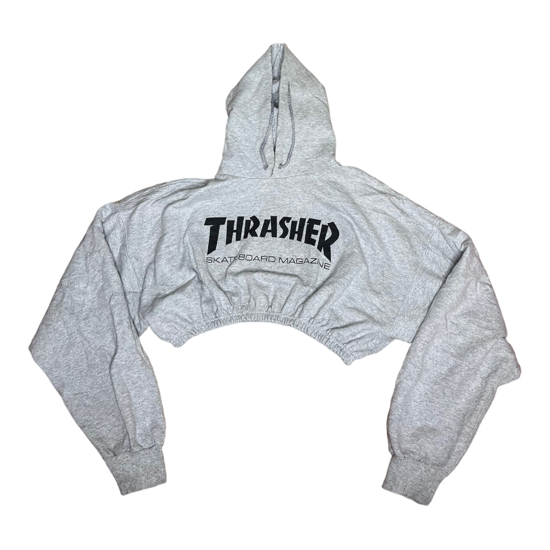 Thrasher Reworked Crop Hoodie