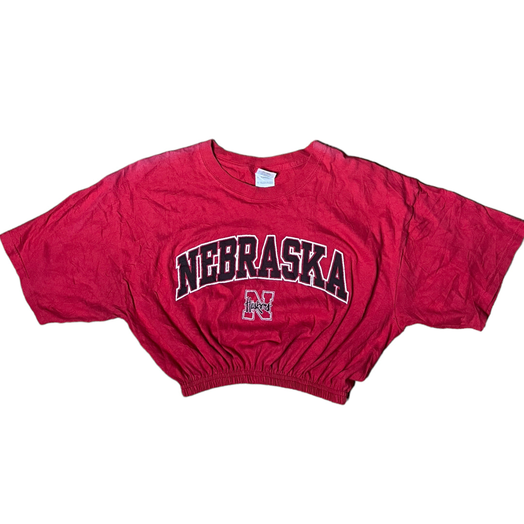 University of Nebraska Reworked Crop Top