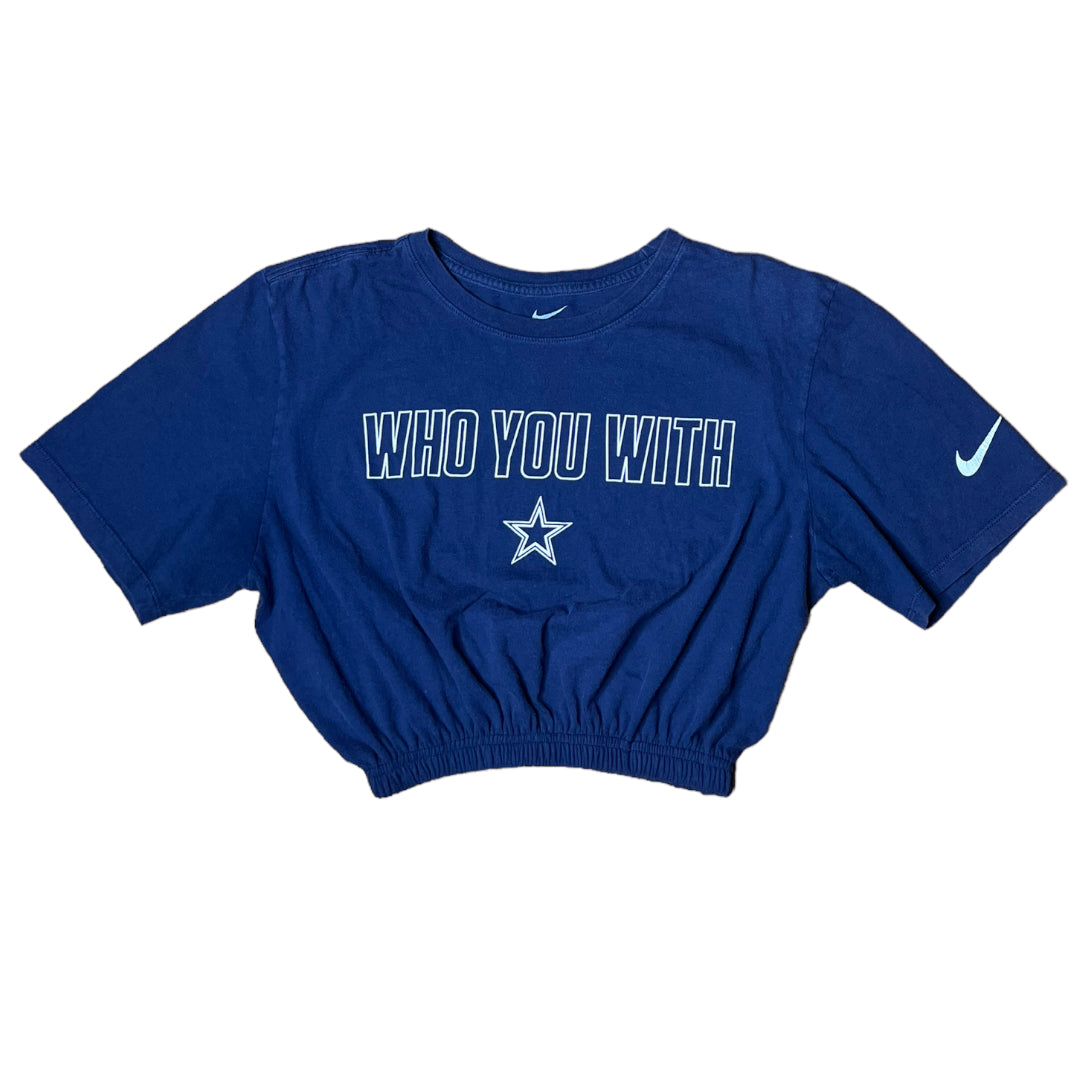 Dallas Cowboys Reworked Crop Top