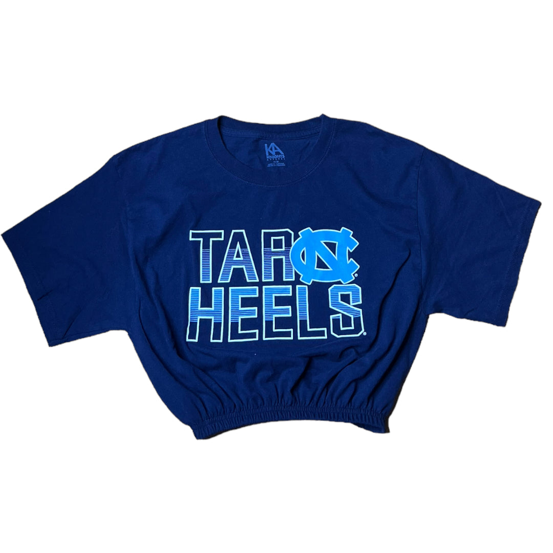 UNC Tar Heels Reworked Crop Top