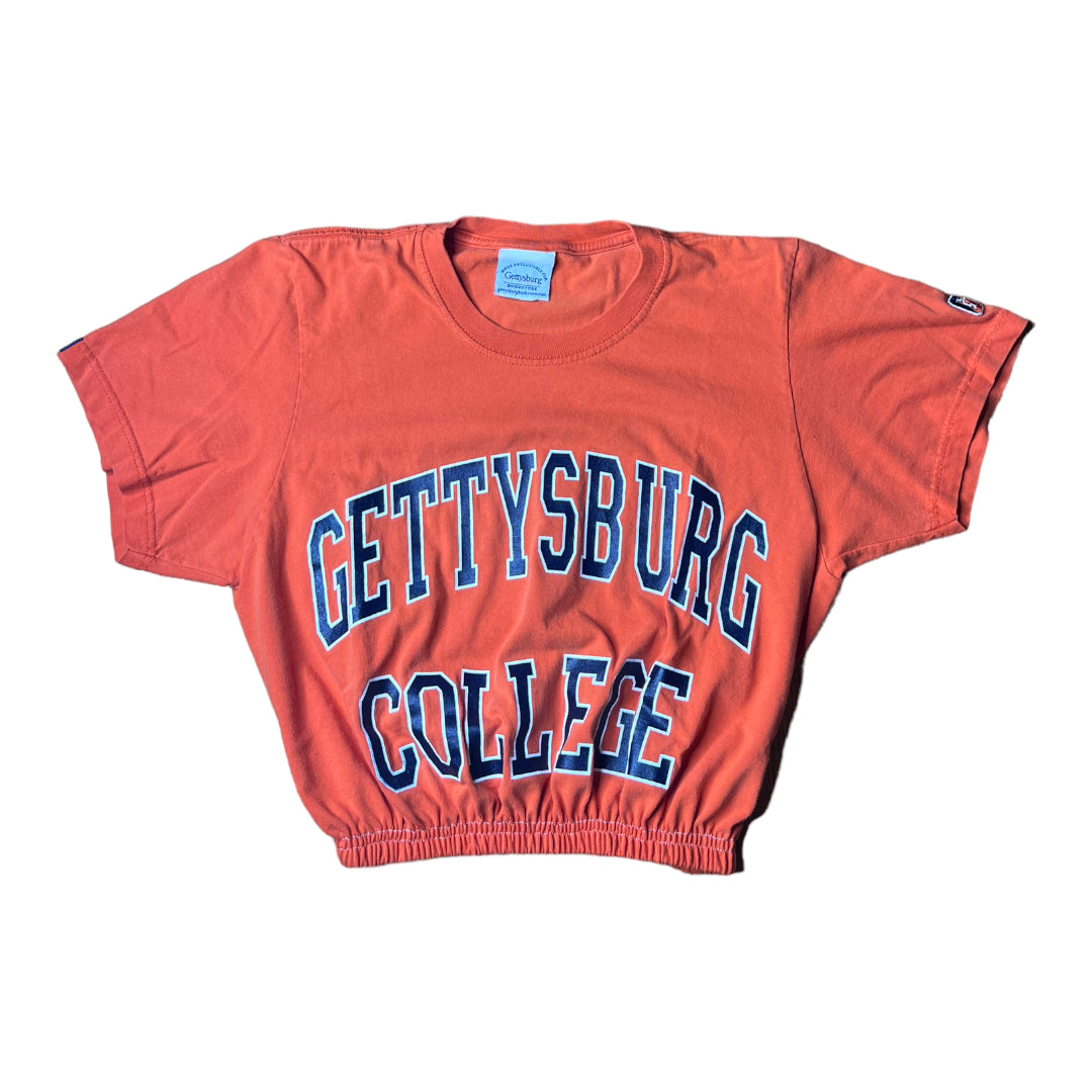 Gettysburg College Reworked Crop Top