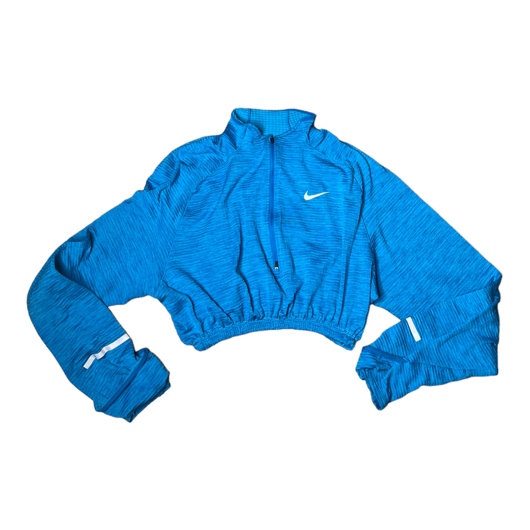 Nike Reworked Crop Quarter Zip Up