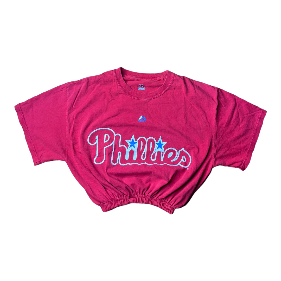 Phillies Reworked Crop Top