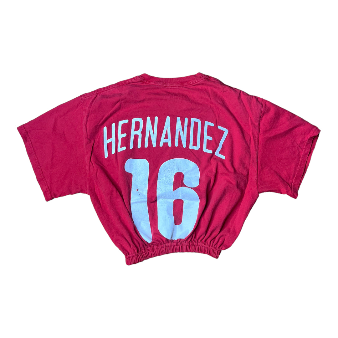 Phillies Reworked Crop Top