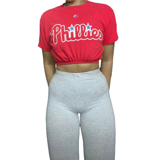 Phillies Reworked Crop Top