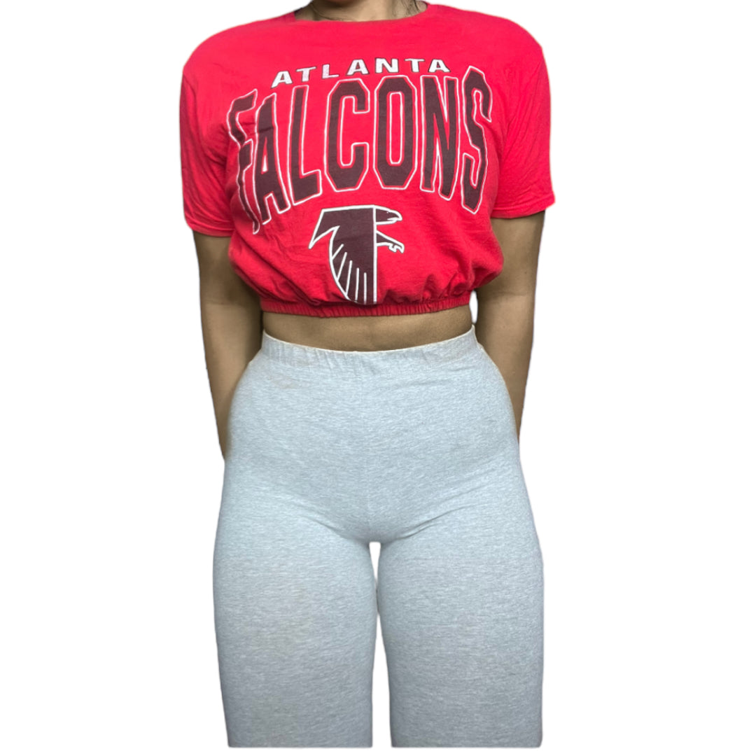 Atlanta Falcons Reworked Crop Top