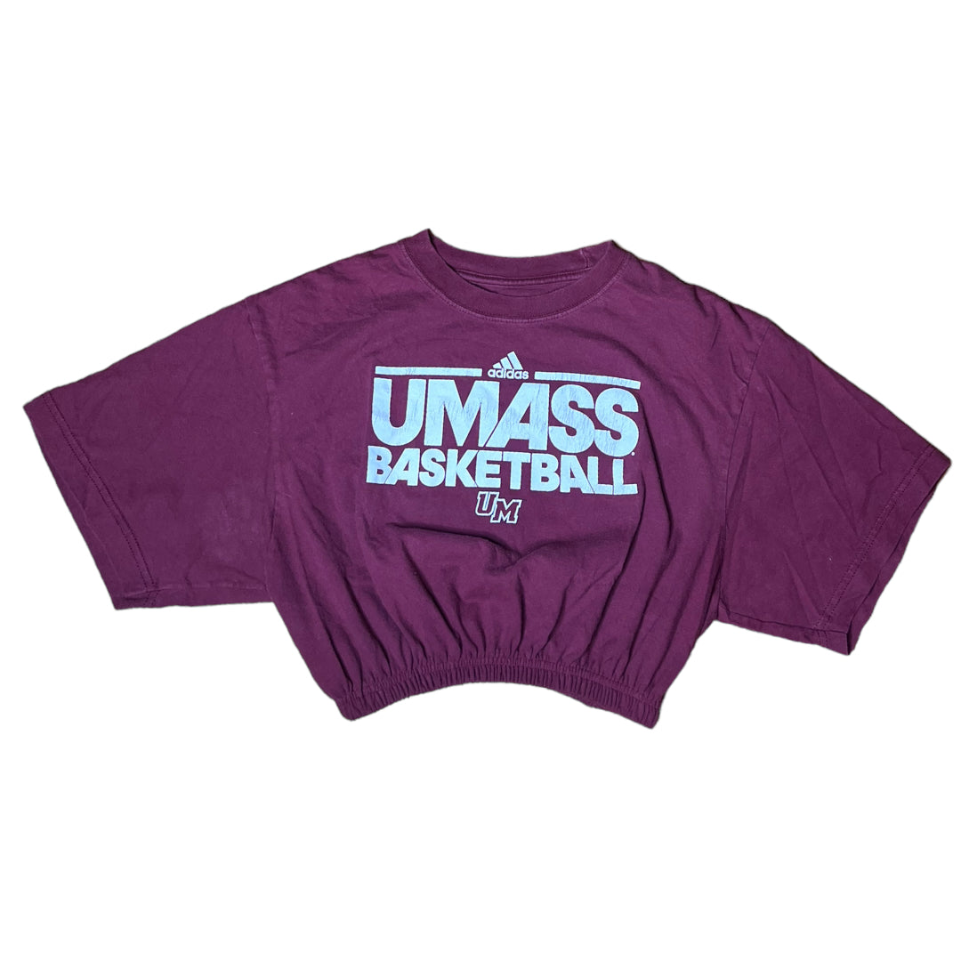 Umass Amherst Reworked Crop Top