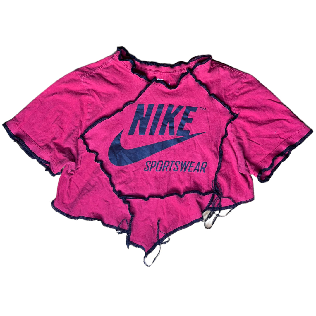 Nike Sportswear Reworked Contrast Stitch Crop Top