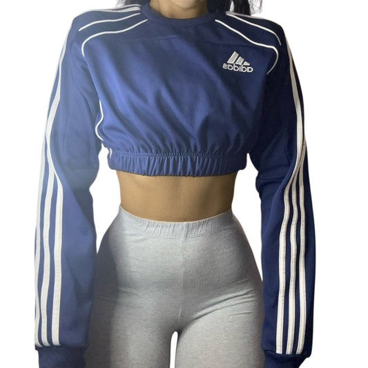 Adidas y2k Reworked Long-sleeve Crop Top
