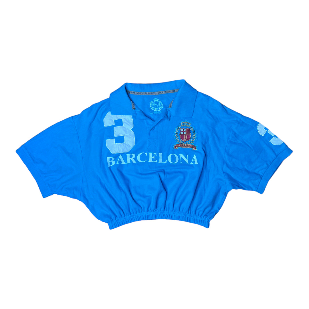 Barcelona Reworked Crop Top