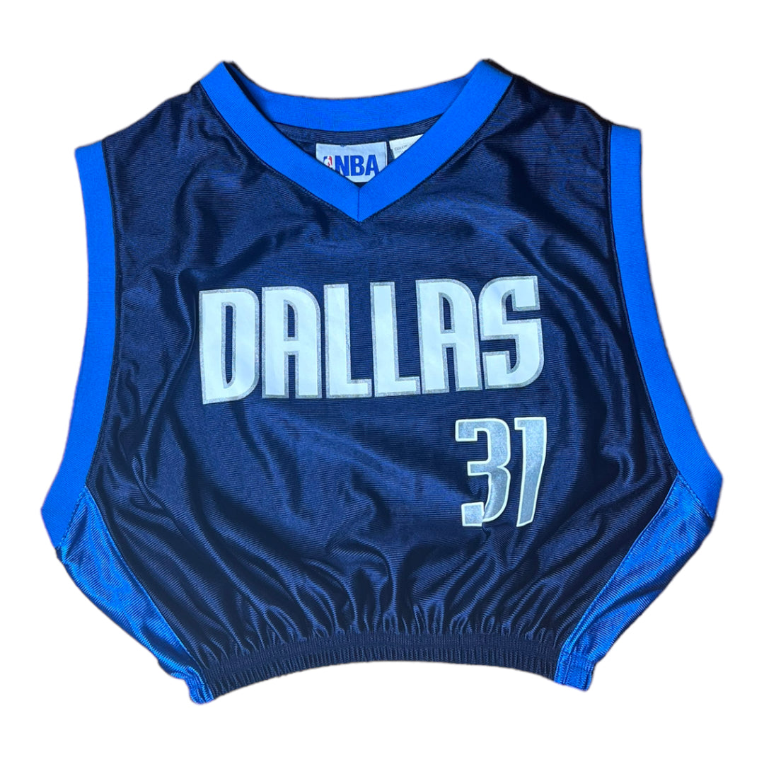 Dallas Mavericks Jason Terry #31 Reworked Crop Jersey