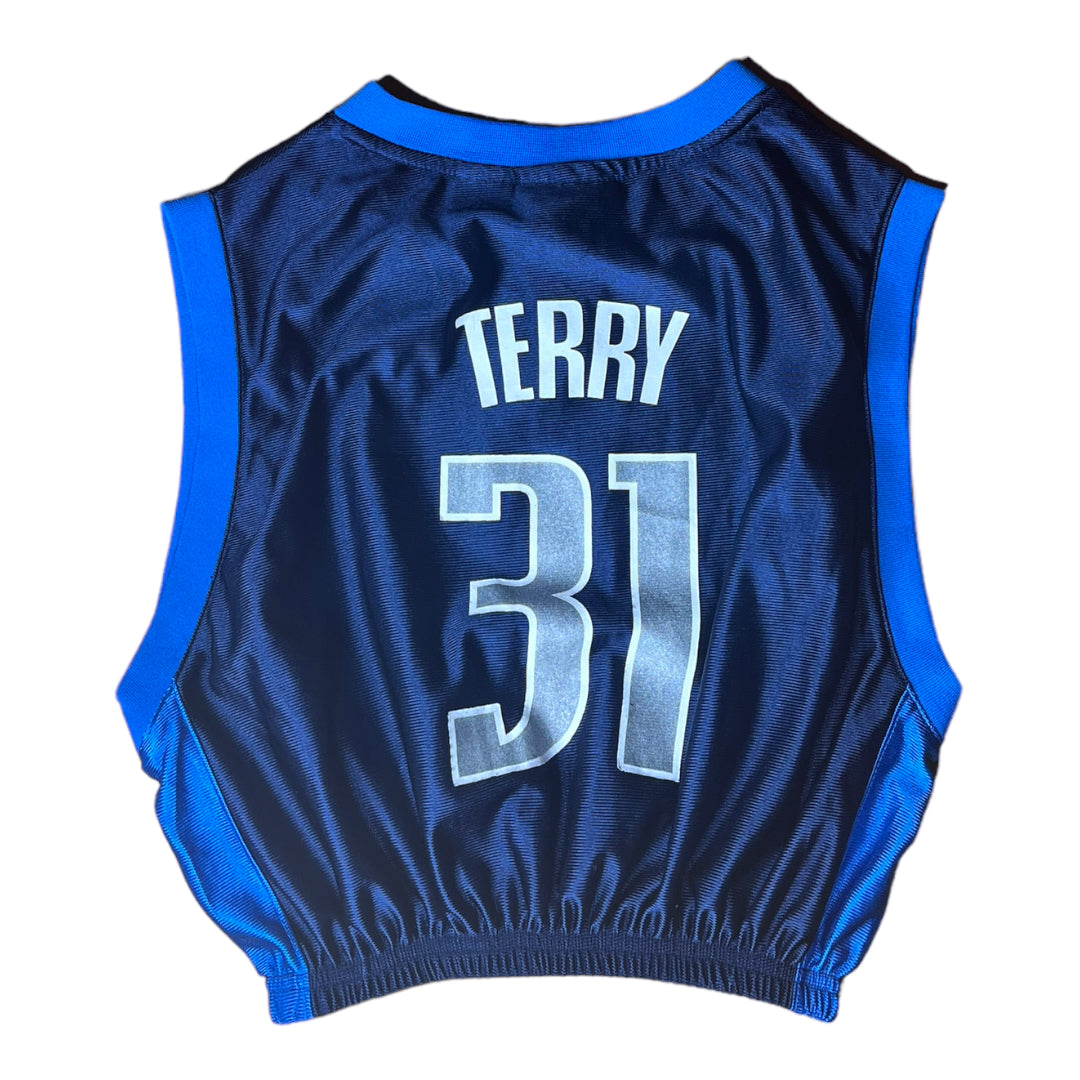 Dallas Mavericks Jason Terry #31 Reworked Crop Jersey