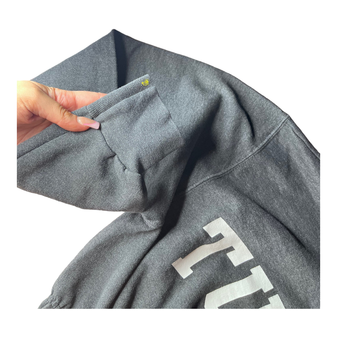 Tufts University Reworked Crop Crewneck