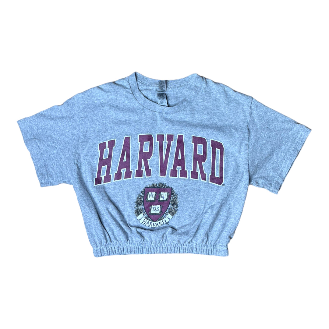 Harvard University Reworked Crop Top