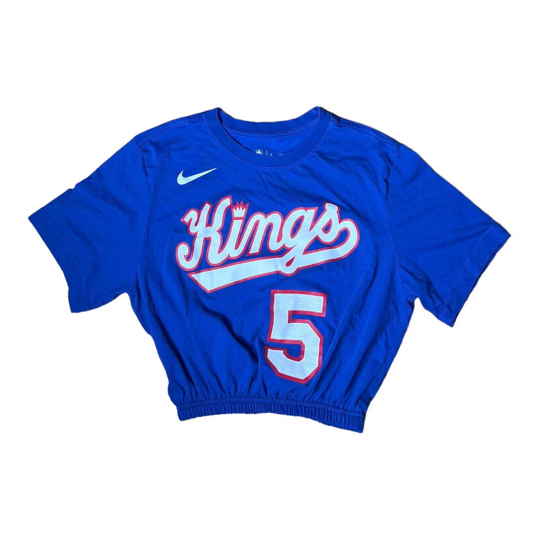 Nike x Sacramento Kings Fox #5 Reworked Crop Top