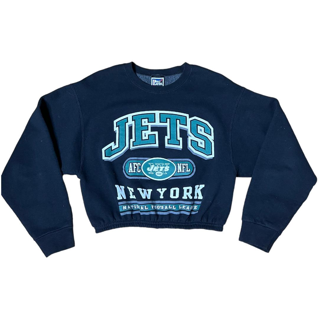 Vintage New York Jets Reworked Crop Crewneck