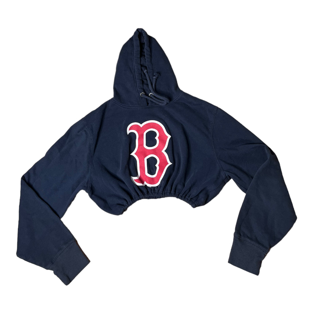 Boston Red Sox Reworked Crop Hoodie