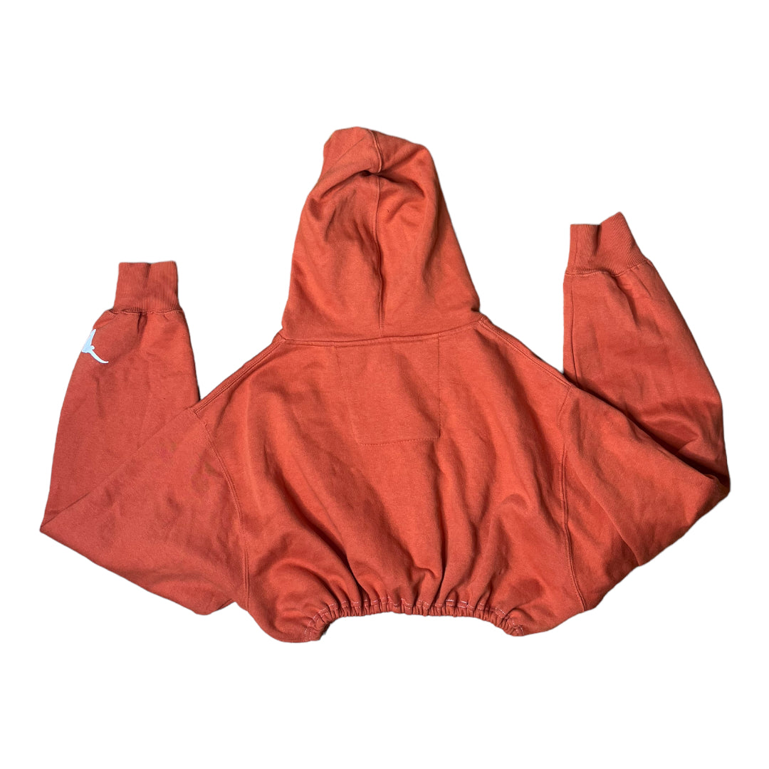 Texas Longhorns Reworked Crop  Hoodie