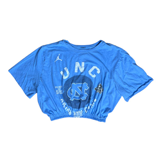 UNC x Jordans Reworked Crop Top