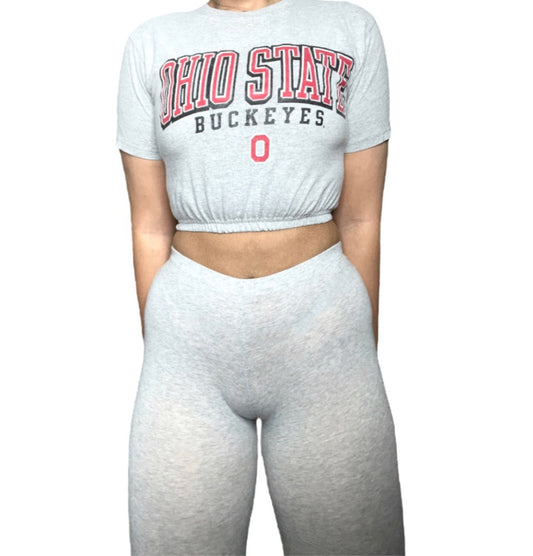 Ohio State University Reworked Crop Top