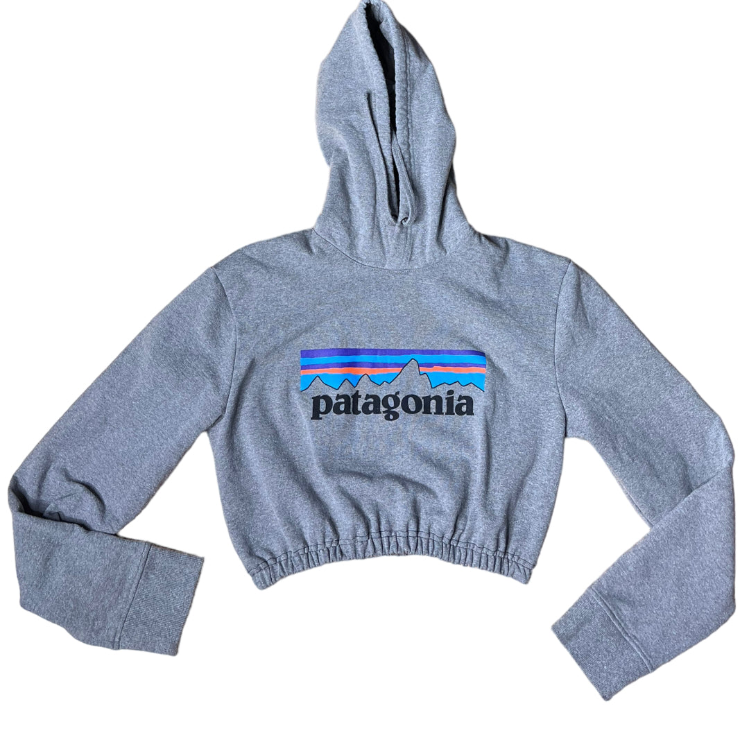 Patagonia Reworked Custom Crop Hoodie Sweatshirt