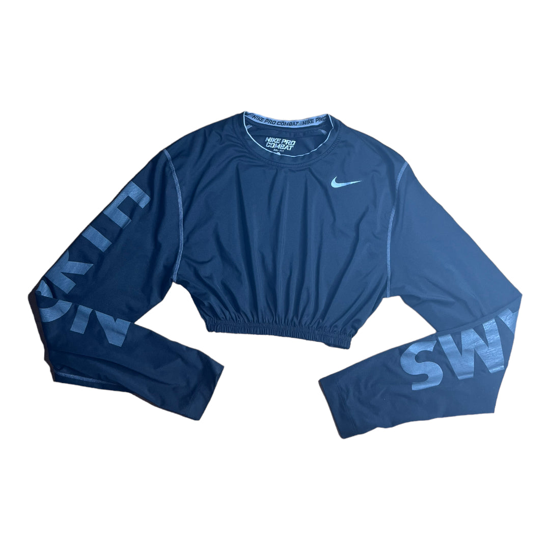 Nike Pro Reworked Longsleeve Crop Top