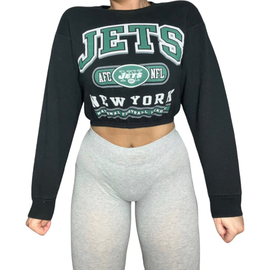 Vintage New York Jets Reworked Crop Crewneck