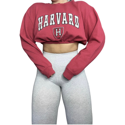 Harvard University Cropped Crewneck