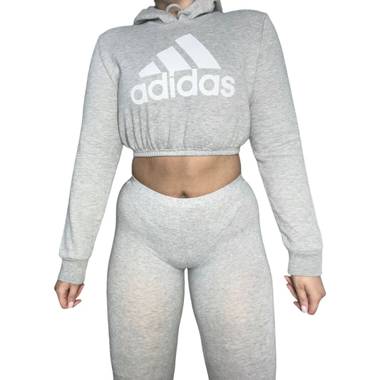 Adidas Reworked Crop Hoodie Sweatshirt