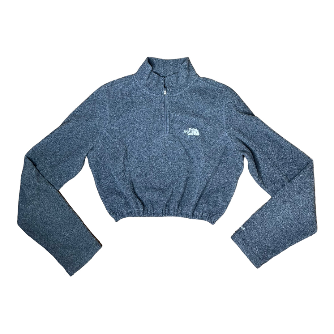 North Face Reworked Crop Fleece Zip Up