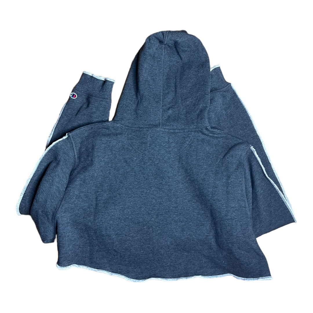 Champion Contrast Stitch Reworked Crop Hoodie