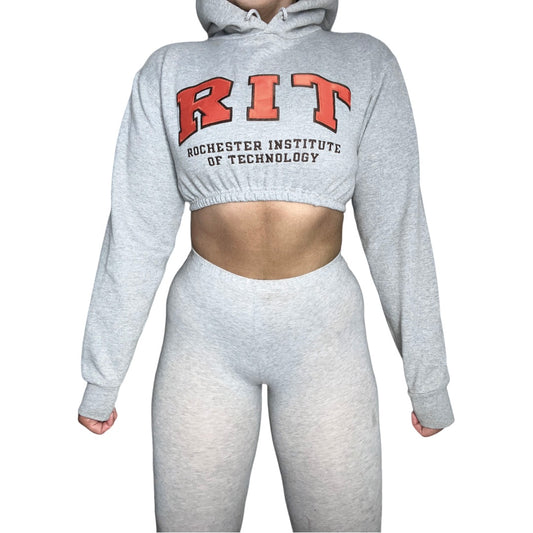 RIT Reworked Crop Hoodie