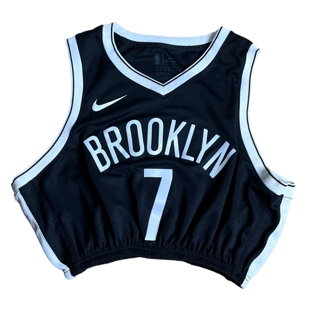 Brooklyn Nets Reworked Jersey Crop Top | Nike x Durant #7