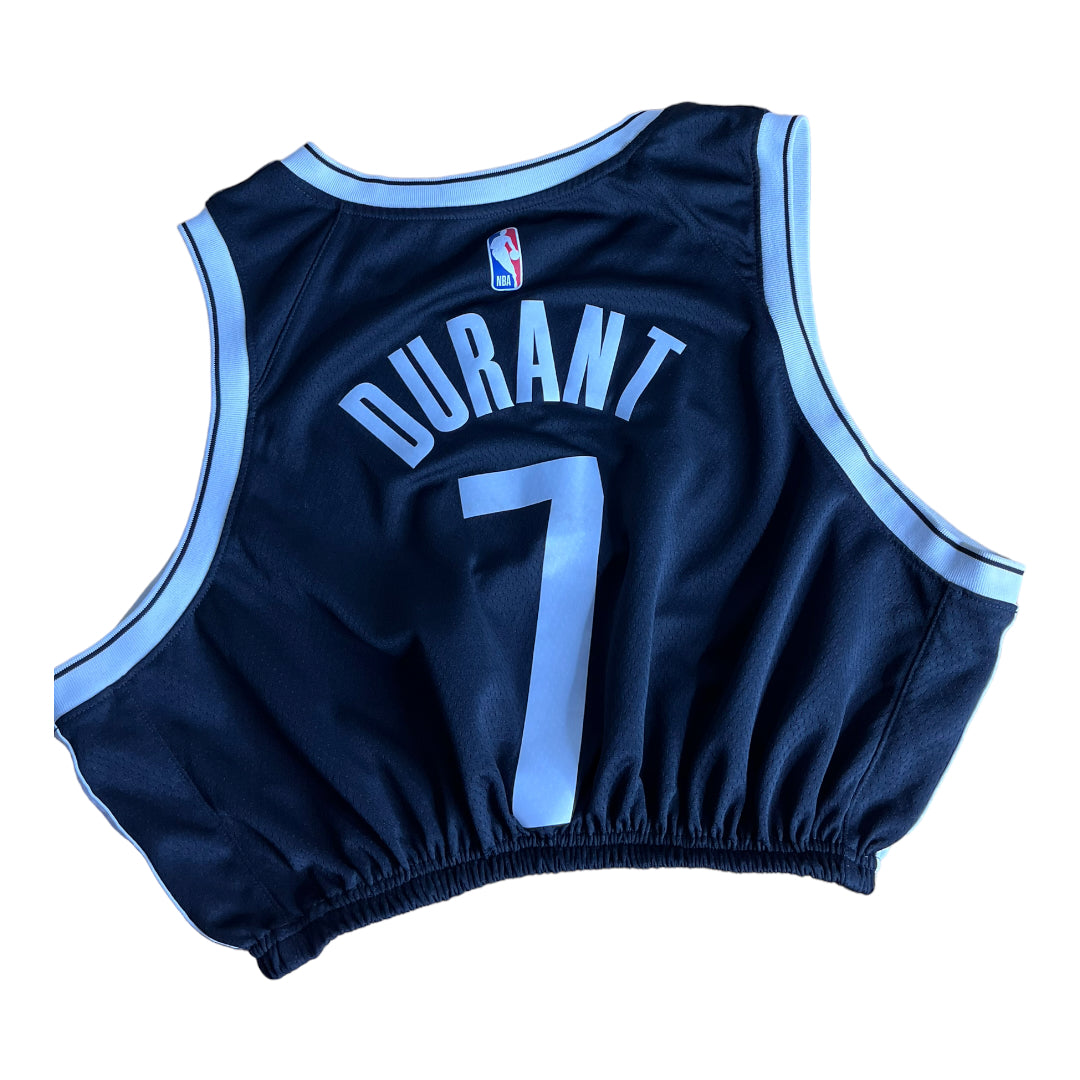 Brooklyn Nets Reworked Jersey Crop Top | Nike x Durant #7