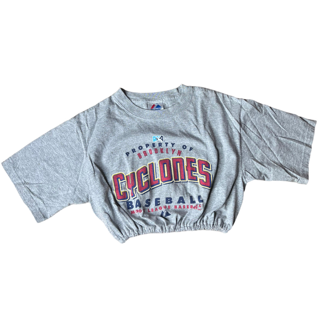 Brooklyn Cyclones Reworked Crop Top