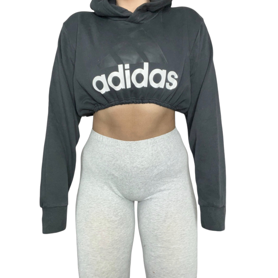 Adidas Reworked Crop Hoodie Sweatshirt