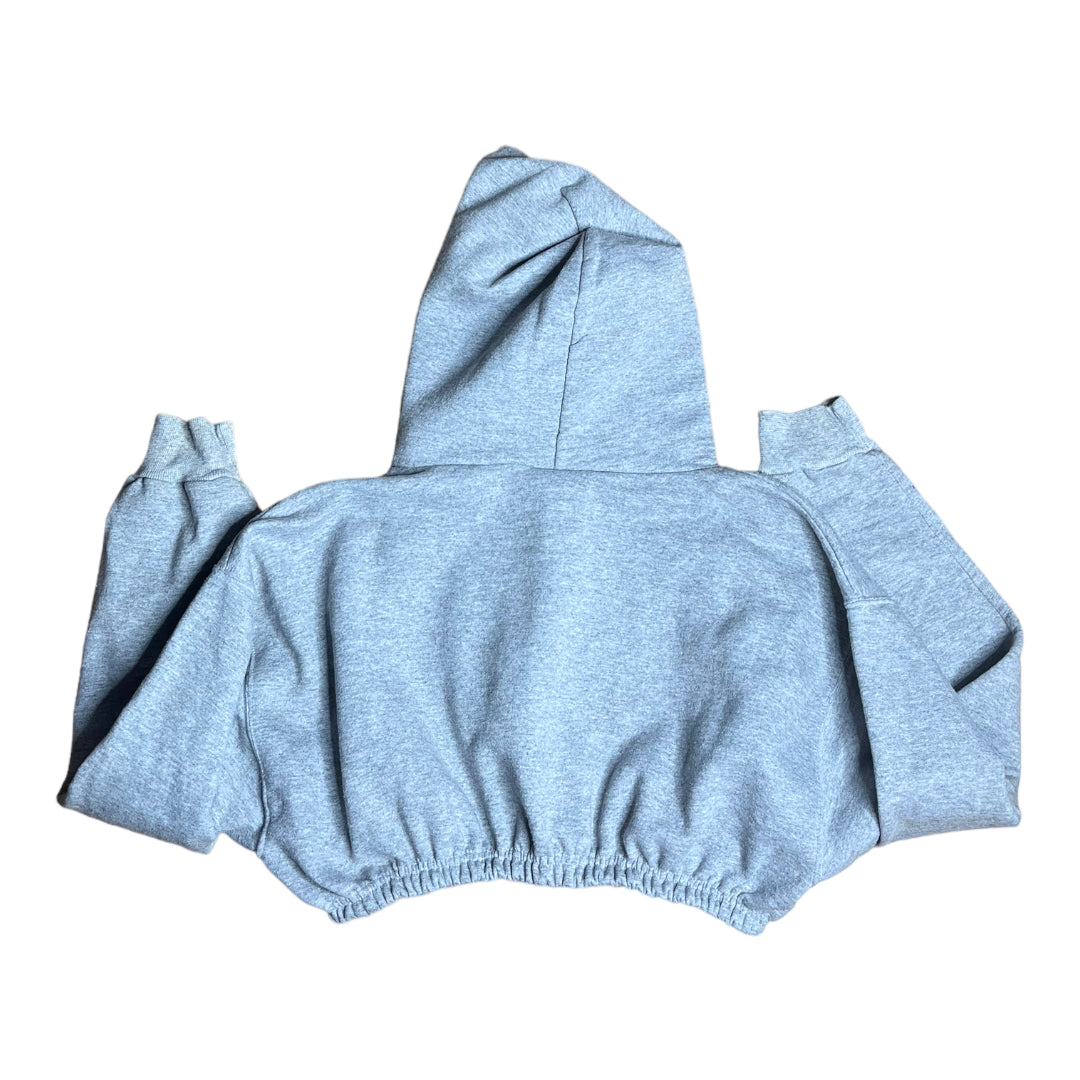 Yale University Reworked Crop Hoodie