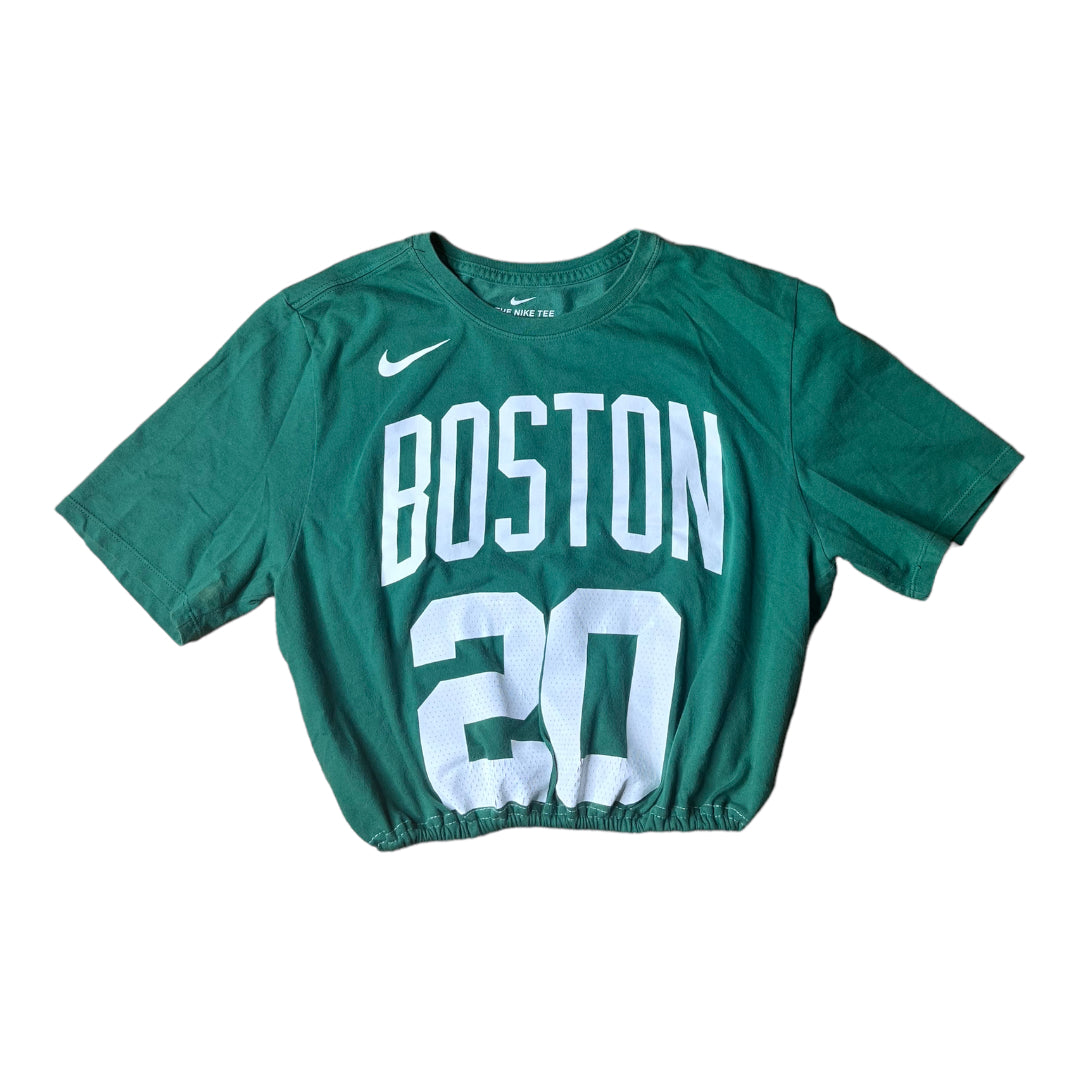 Boston Celtics Reworked Crop Top