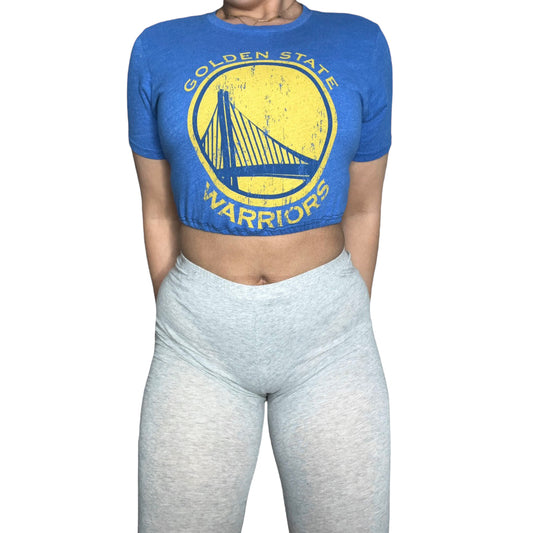 Golden State Warriors Reworked Crop Top