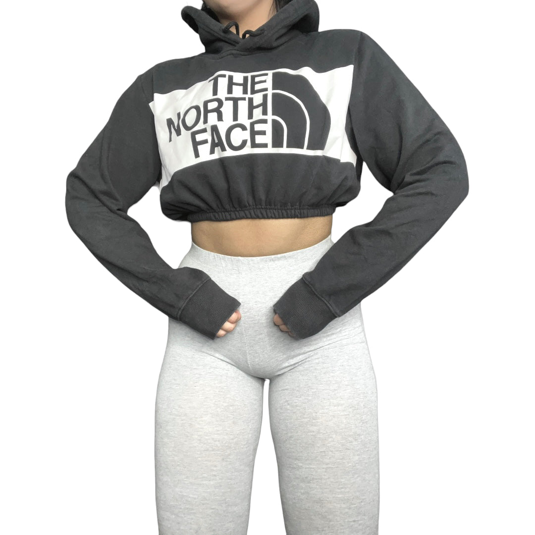 The North Face Reworked Crop Hoodie Sweatshirt