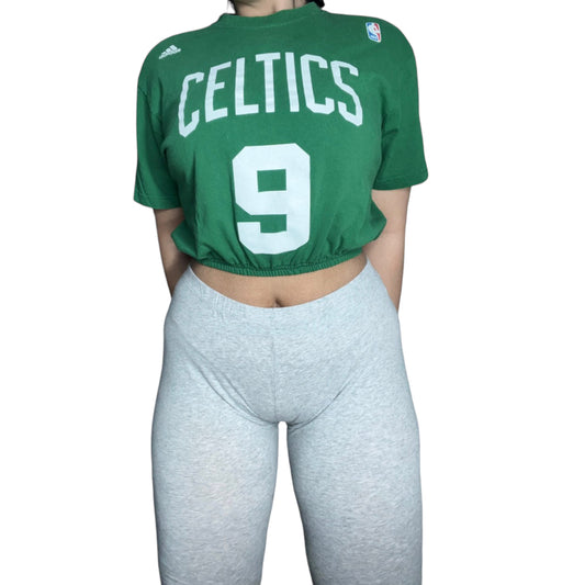 Boston Celtics Reworked Crop Top