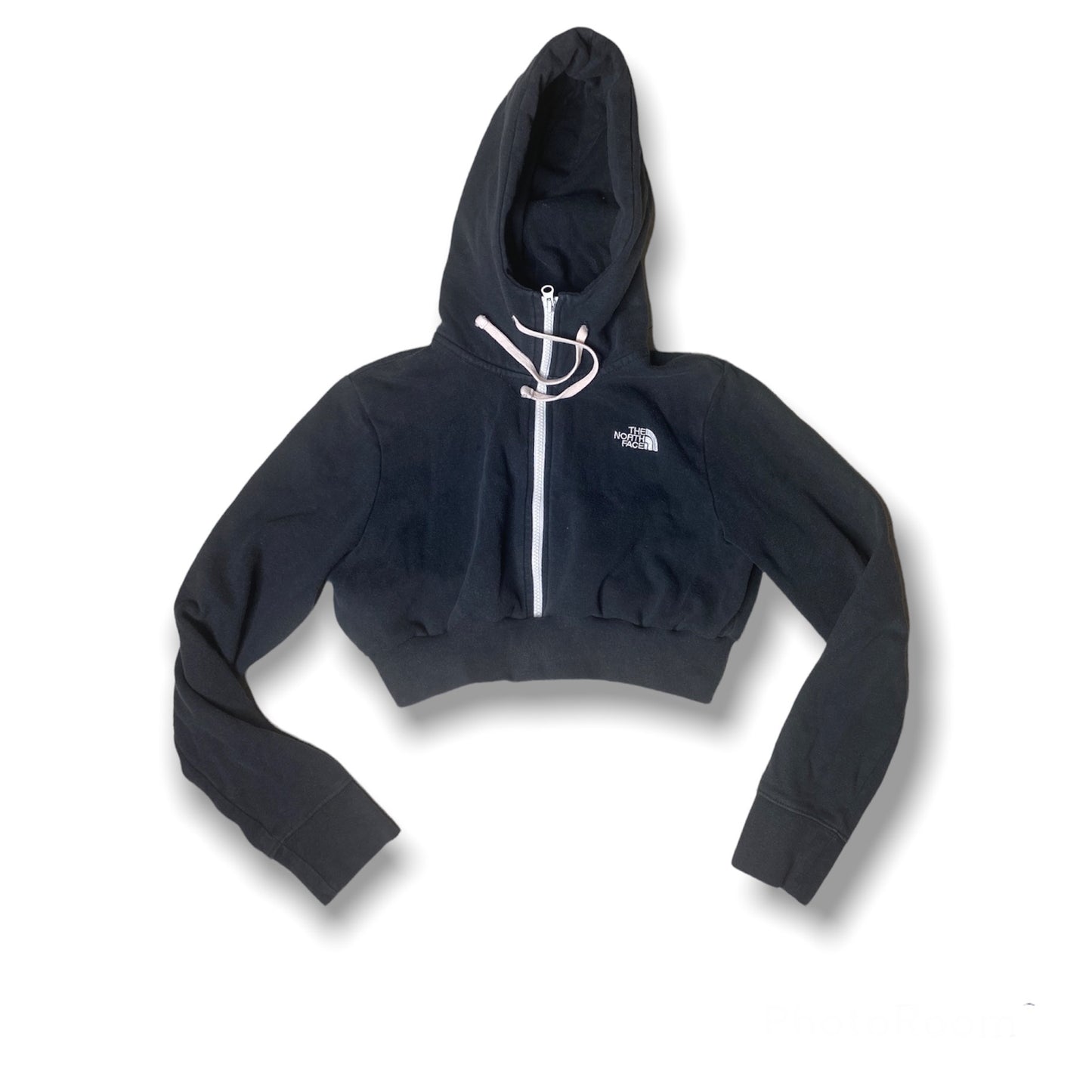 TheNorthFace Reworked Crop Zip Up Hoodie