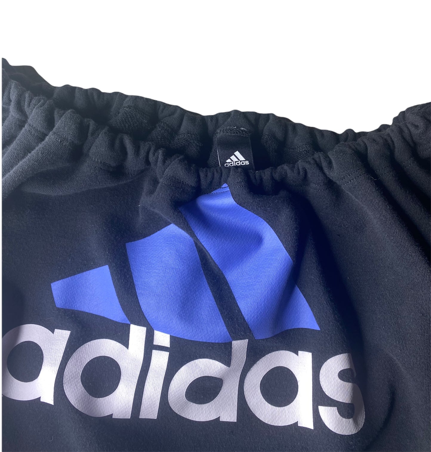 ADIDAS Reworked Off the Shoulder Crop Sweatshirt