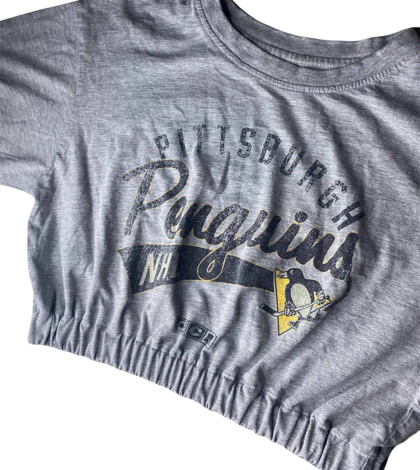 Pittsburgh Penguins NHL Reworked Crop Top