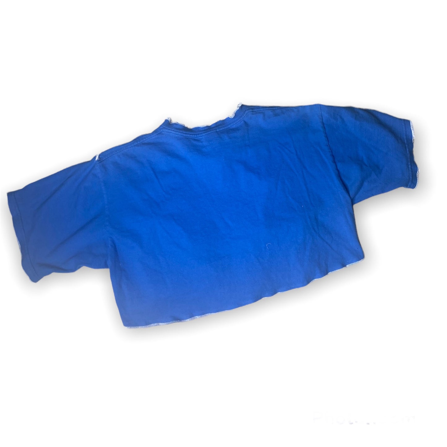 North Face Reworked Reverse Seam Patchwork Crop Top