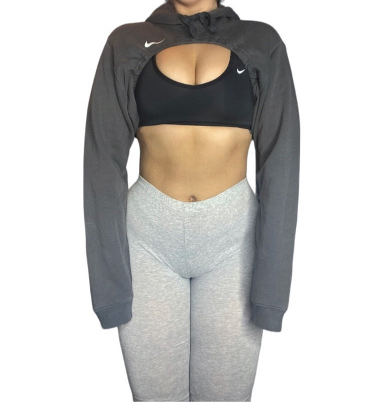 Nike Reworked Crop Hoodie Shrug