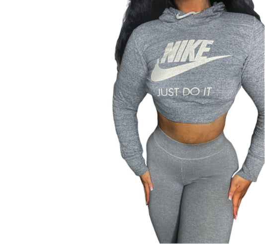 NIKE Reworked Crop Hoodie