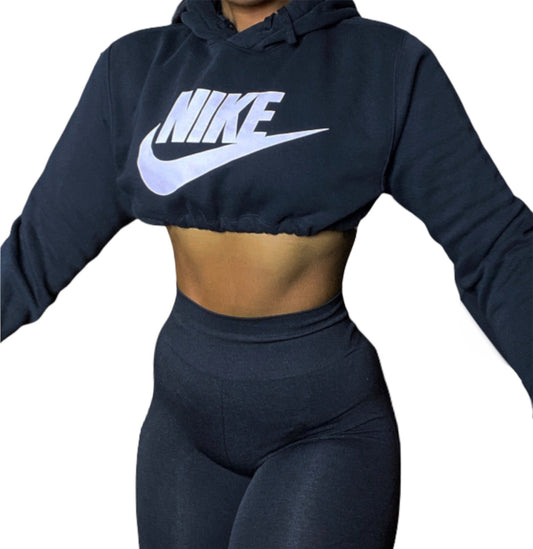 NIKE Reworked Crop Hoodie