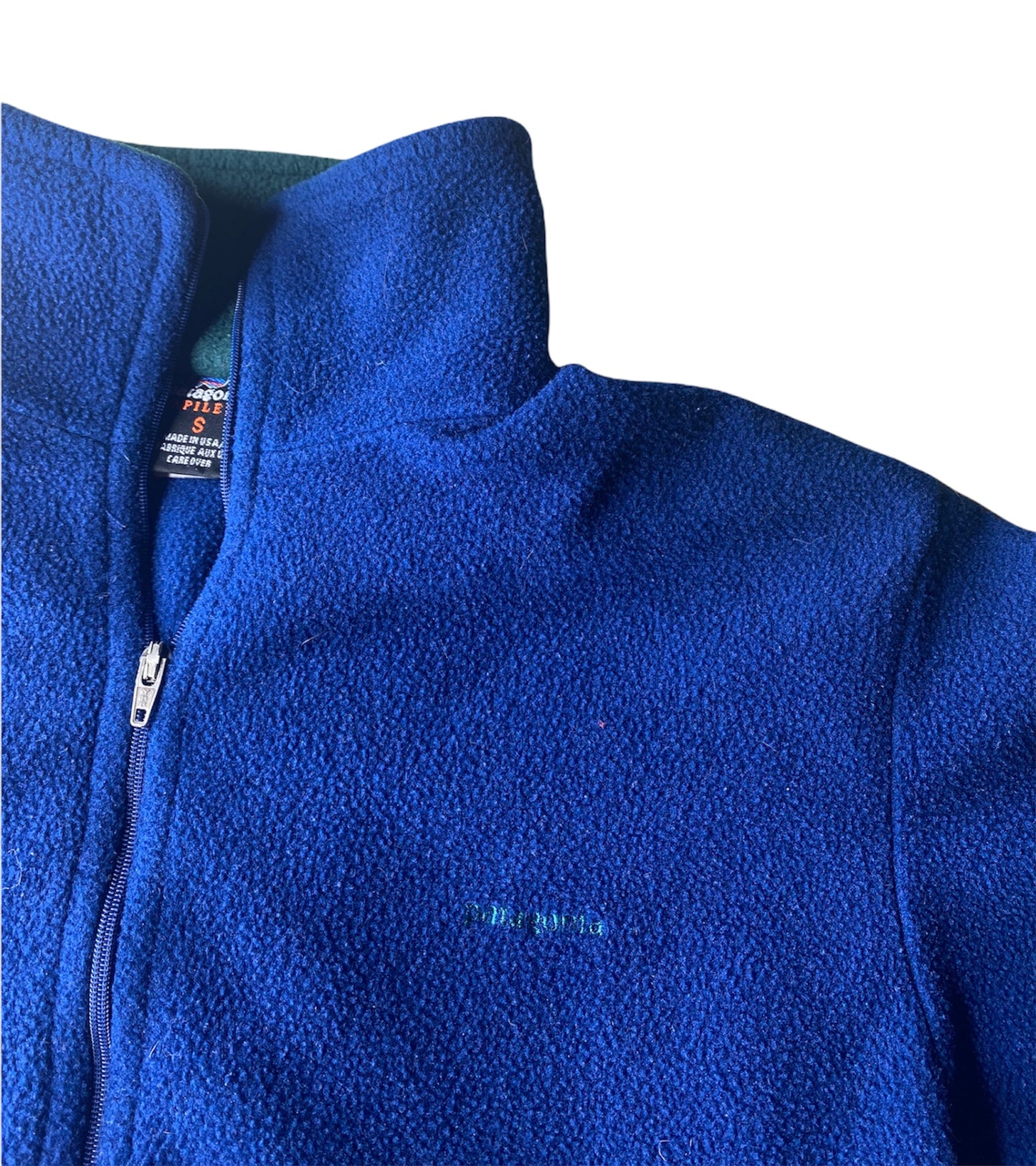 Vintage Patagonia Reworked Crop Fleece Zip Up