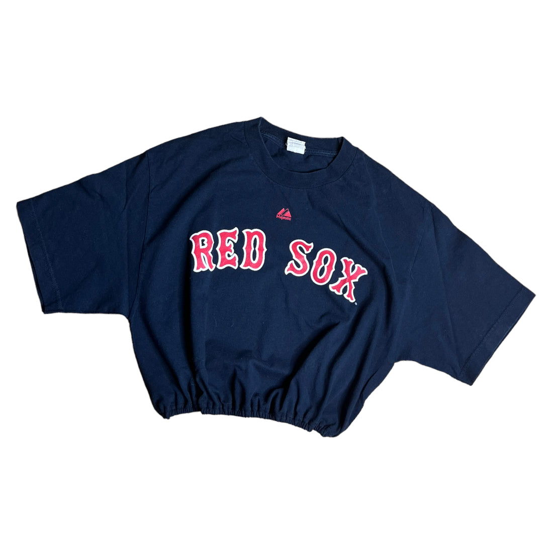 Boston Red Sox Buchholz #11 Reworked Crop Top